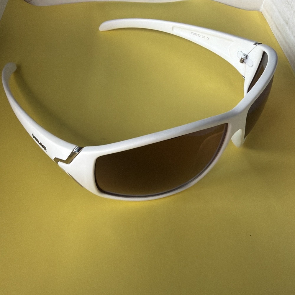 Polar Sport‎ PLS012 C1 White Frame Sun glasses Polarized Men Unisex Women